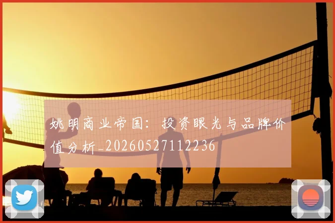 姚明商业帝国：投资眼光与品牌价值分析_20260527112236