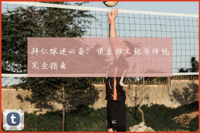 拜仁球迷必备：俱乐部文化与传统完全指南
